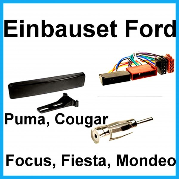 Radioeinbauset ford focus schwarz #10